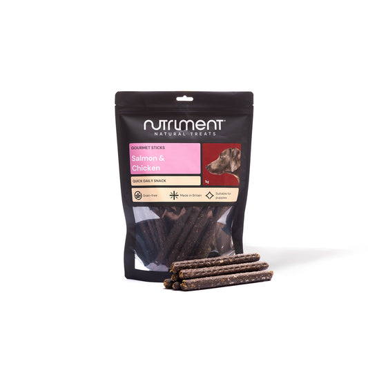 Nutriment Salmon & Chicken Gourmet Sticks "Long Sausages"