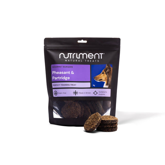 Nutriment Pheasant & Partridge Gourmet  Burgers