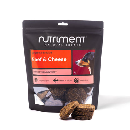 Nutriment Beef & Cheese Gourmet Burgers