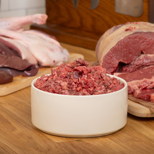 The Dog's Butcher - Ox with Duck 80/10/10 Mince 1kg