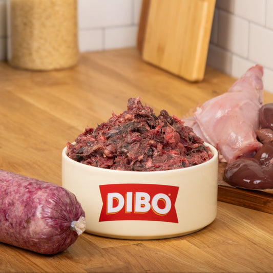 DIBO 80/10/10 Rabbit Mix Chubb 454g