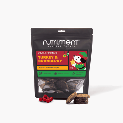 Nutriment Gourmet Burgers - Turkey and Cranberry