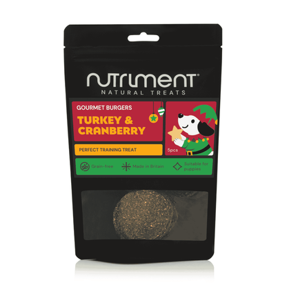 Nutriment Gourmet Burgers - Turkey and Cranberry