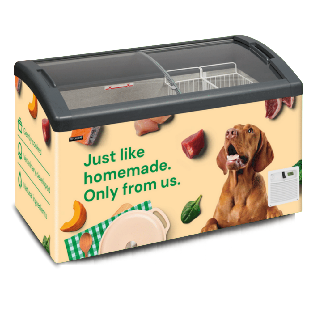 Nutriment Freezer Deal - 1.3m Chest - Fresh Cooked - Includes stock ...