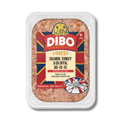 DIBO Finest Salmon, Turkey and Ox 80/10/10