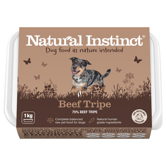 Natural Instinct Natural Beef Tripe 1kg
