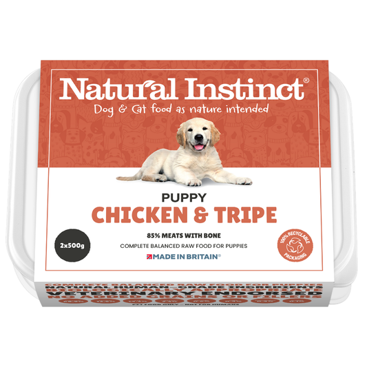 Natural Instinct Puppy (Chicken & Tripe) 2x500g
