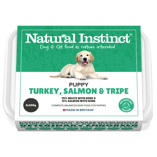 Natural Instinct Puppy (Turkey, Salmon & Tripe)