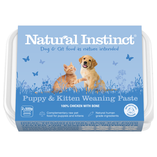 Natural Instinct Puppy & Kitten Weaning Paste 2x500g