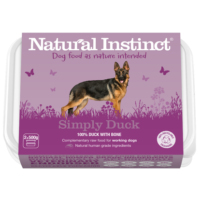 Natural Instinct Simply Duck 2x500g