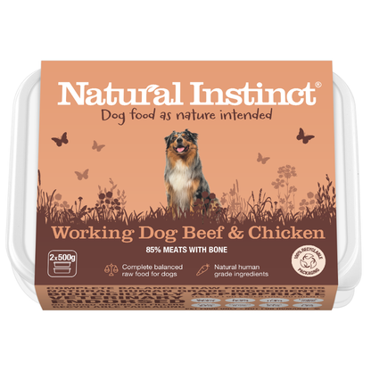 Natural Instinct Working Dog Beef & Chicken