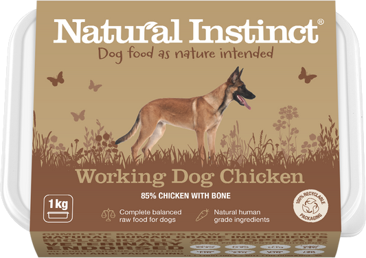 Natural Instinct Working Dog Chicken 1kg