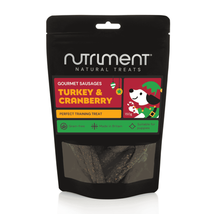 Nutriment Turkey & Cranberry Gourmet Sausages