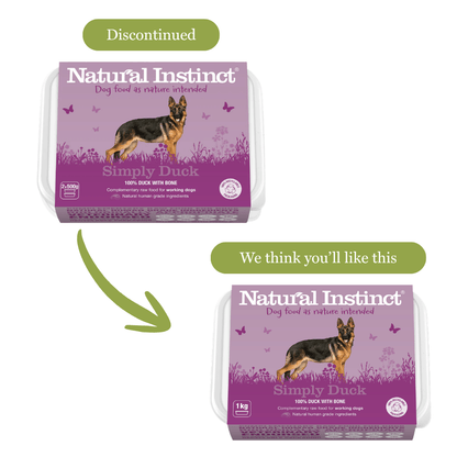 Natural Instinct Simply Duck 2x500g
