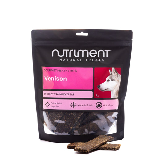 Nutriment Venison Gourmet Meaty Strips
