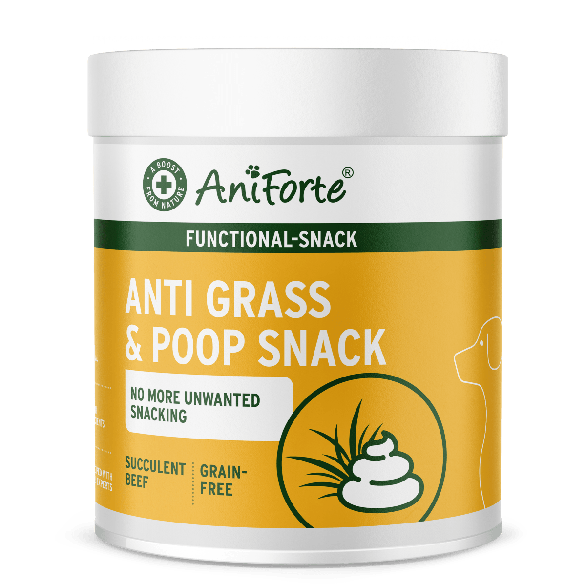 AniForteÂ® Anti Grass and Poop Snack 300g - AniForte UK