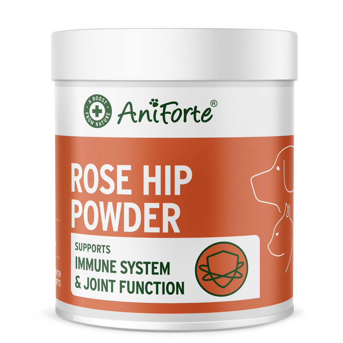 AniForteÂ® Rose Hip Powder for Dogs and Cats - AniForte UK