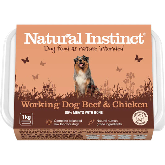 Natural Instinct Working Dog Beef & Chicken 1kg