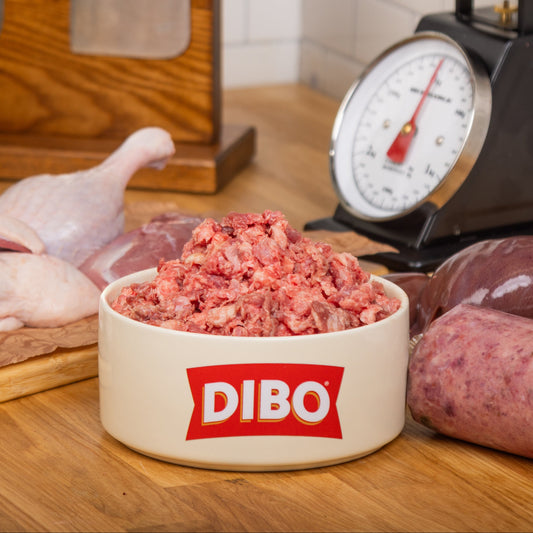 DIBO 80/10/10 Duck & Tripe Mix Chubb 454g