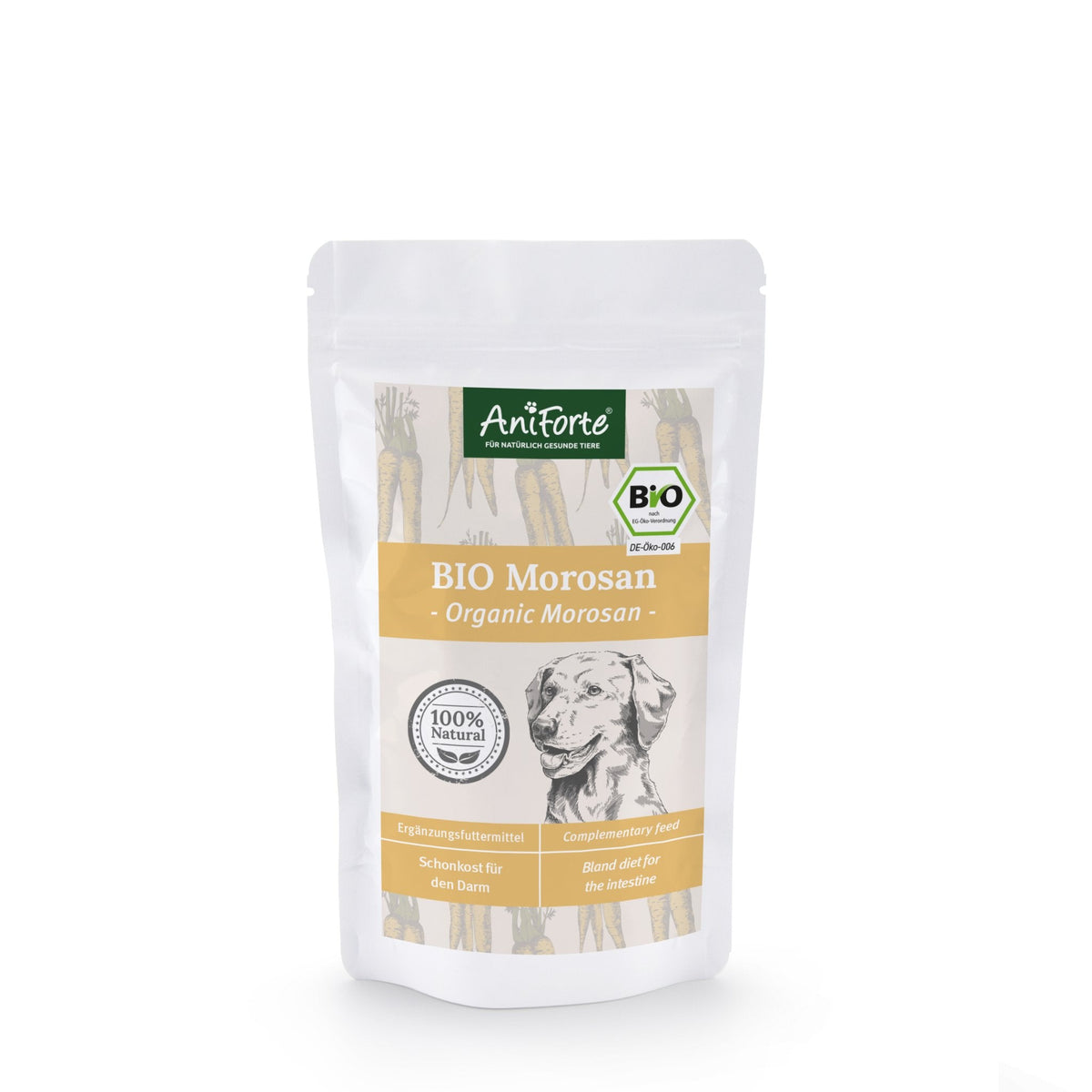 Organic Morosan for Dogs 6x100g - Prebiotic Dietary Supplement - AniForte UK