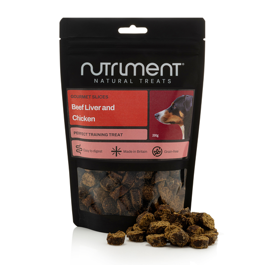 Nutriment Beef Liver & Chicken Gourmet Slices