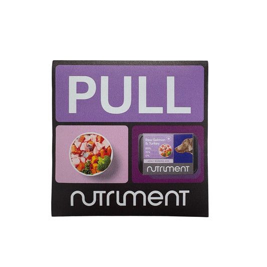 Push/Pull Door Sticker - POS