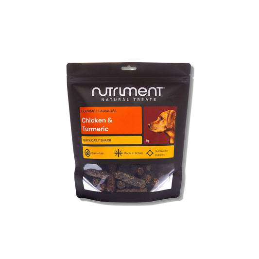 Nutriment Chicken & Tumeric Gourmet Sausages