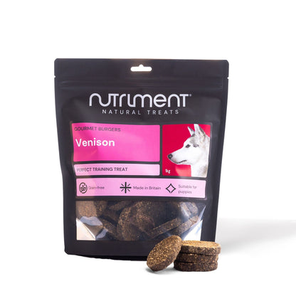 Nutriment Venison Gourmet  Burgers