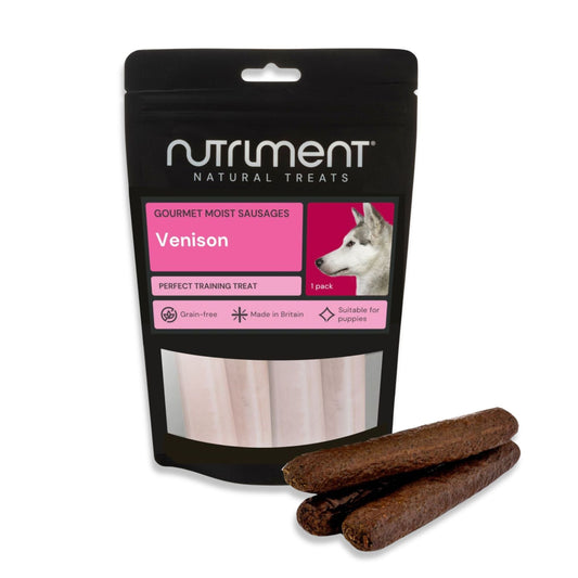 Nutriment Venison Gourmet Moist Sausages