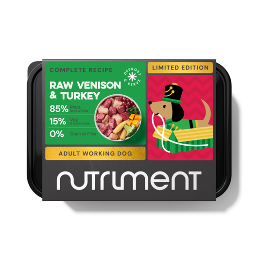 Raw Venison & Turkey 500g - Christmas Limited Edition